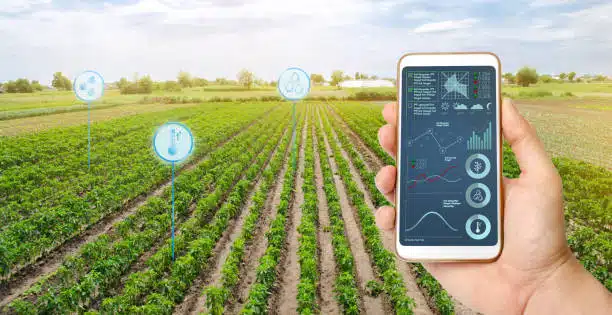 capturing crop health data - Precision Farming