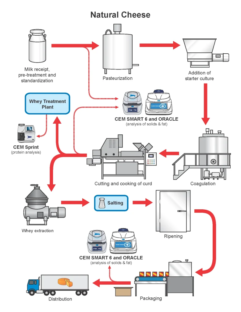 cheese making chart