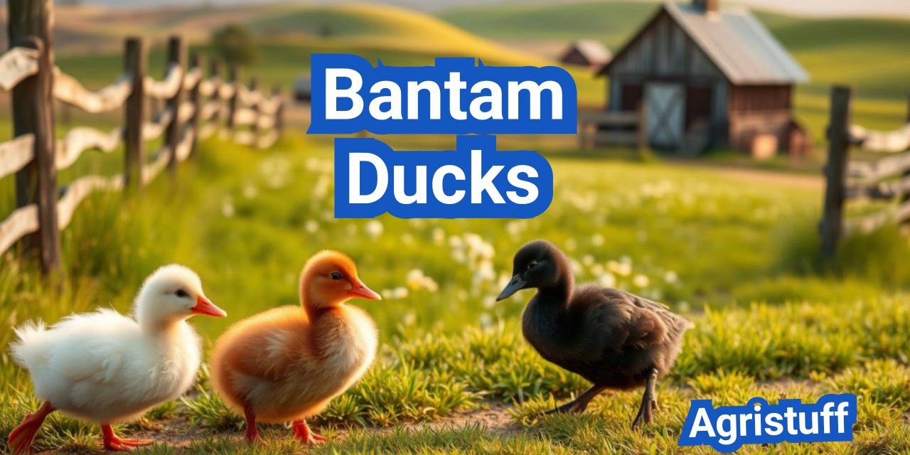 Bantam Ducks: Small, Adorable and Easy to Raise