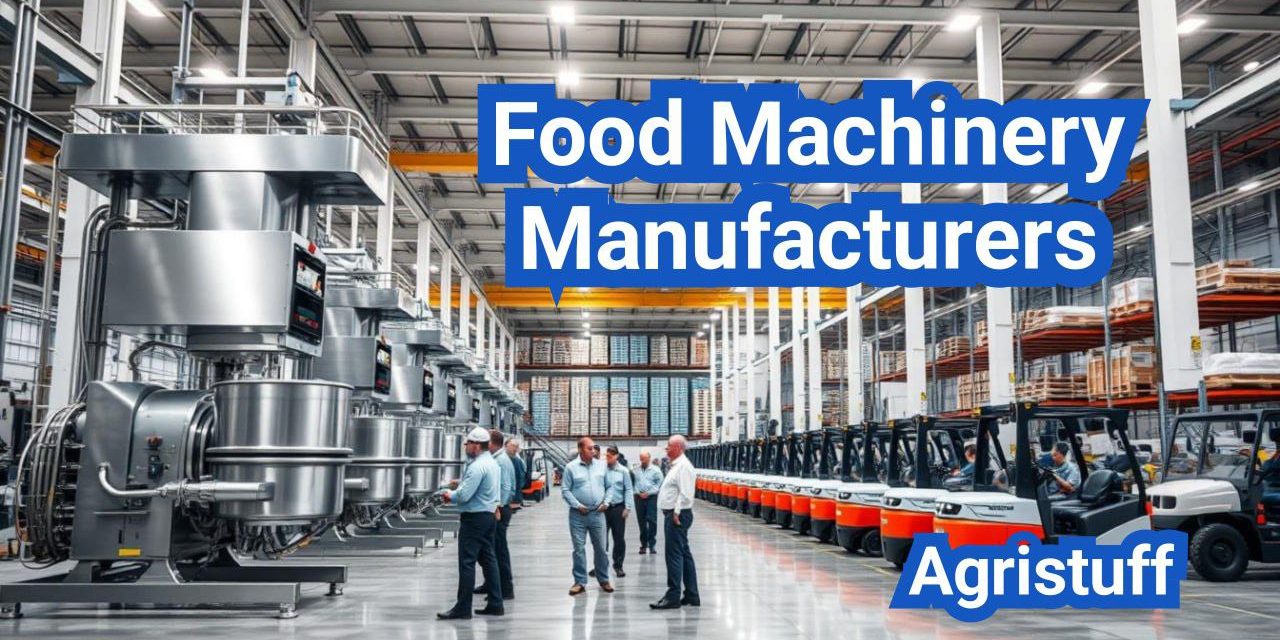 Food Machinery Manufacturers in the U.S.: How to Choose Reliable Vendors