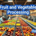 Fruit and Vegetable Processing: Washing, Cutting, and Preservation Methods
