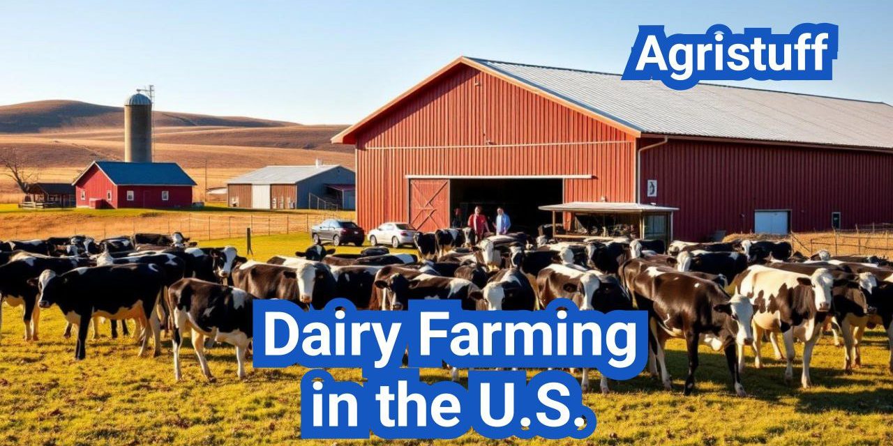 Dairy Farming in the U.S.: Breeds, Feeding, and Milk Yields