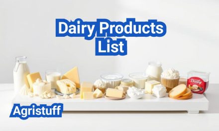 Dairy Products List: From Fluid Milk to Cheese and Ice Cream