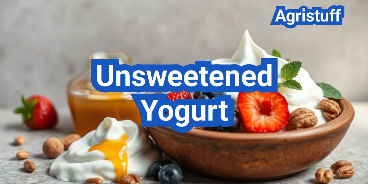Unsweetened Yogurt: Processing, Taste, Nutrition, and Recipe Ideas