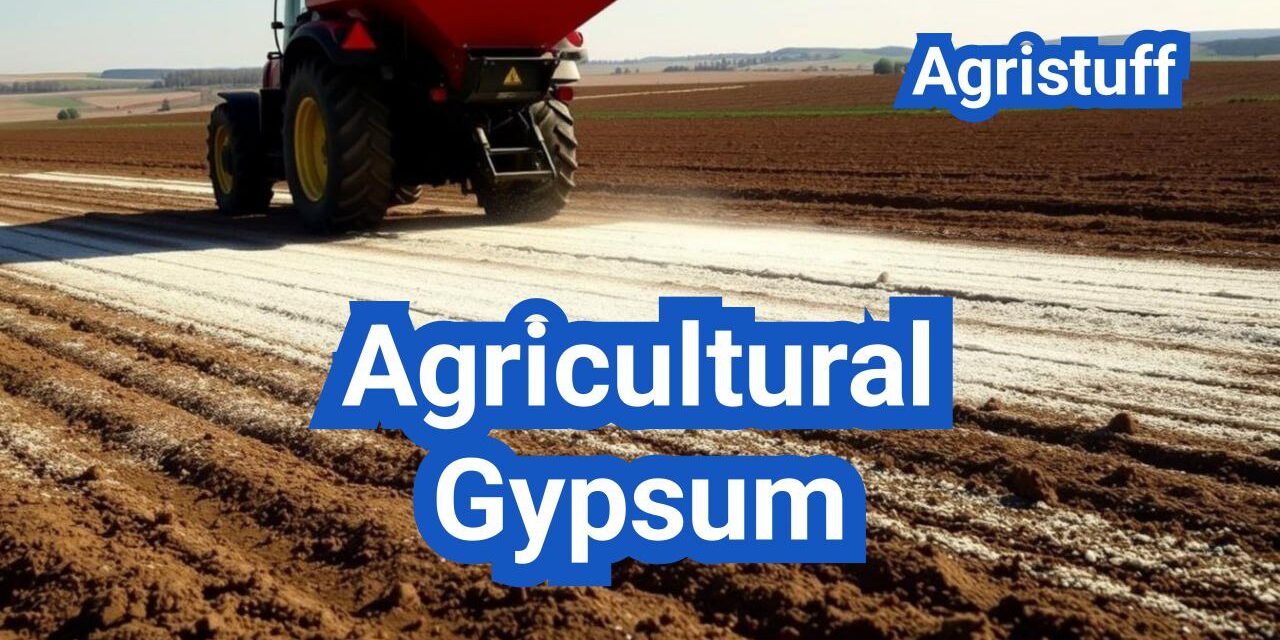 Agricultural Gypsum: Fixing Sodicity and Improving Soil Structure—Does It Pay?