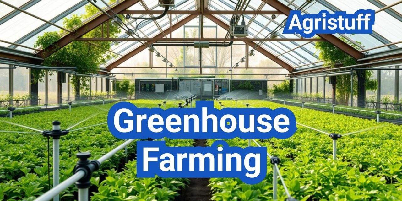 Greenhouse Farming: Climate Control, Cropping Plans, and Yield Economics