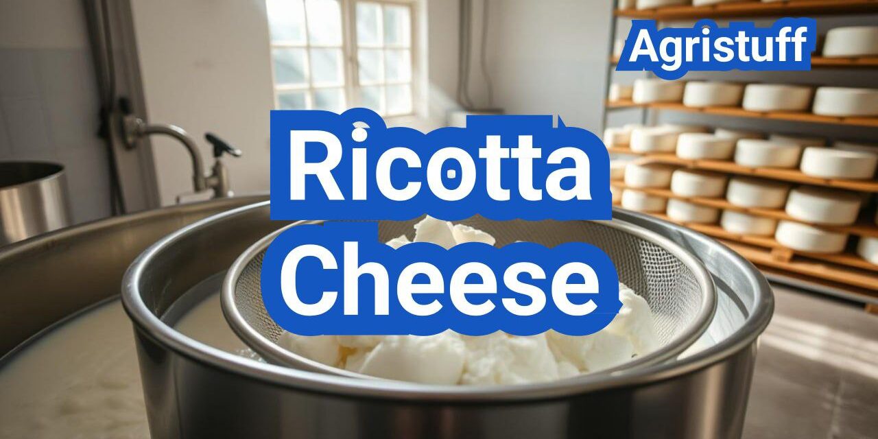 Ricotta Cheese: History, Types, Processing Steps, Equipment And Uses
