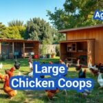 Large Chicken Coops: Space Rules, Layout Ideas, and Easy-Clean Setups