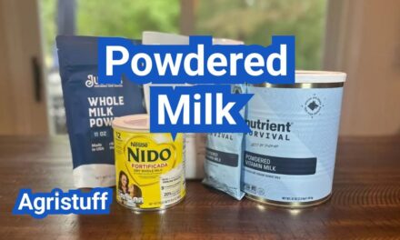 Powdered Milk: How It’s Made, Stored, and Used